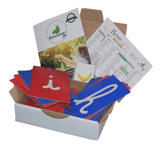 Mamontessoribox lettres rugueuses 2 Bleu