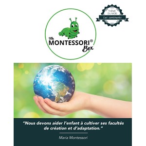 Mamontessoribox puzzle géo Continents