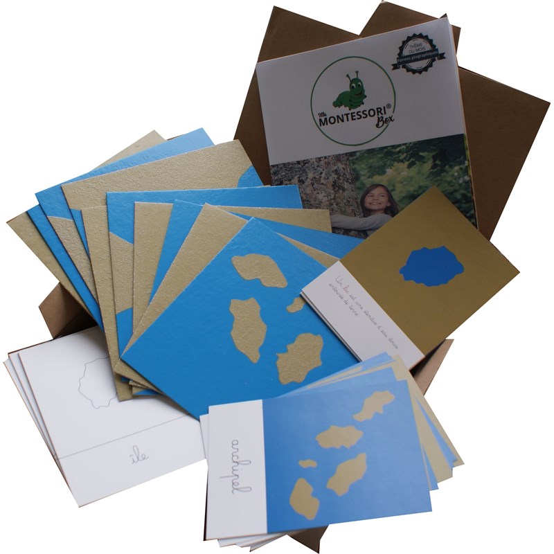Ma montessori Box - Mamontessoribox contrastes géographiques