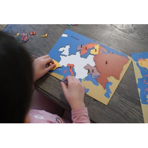 Mamontessoribox puzzle de l'europe