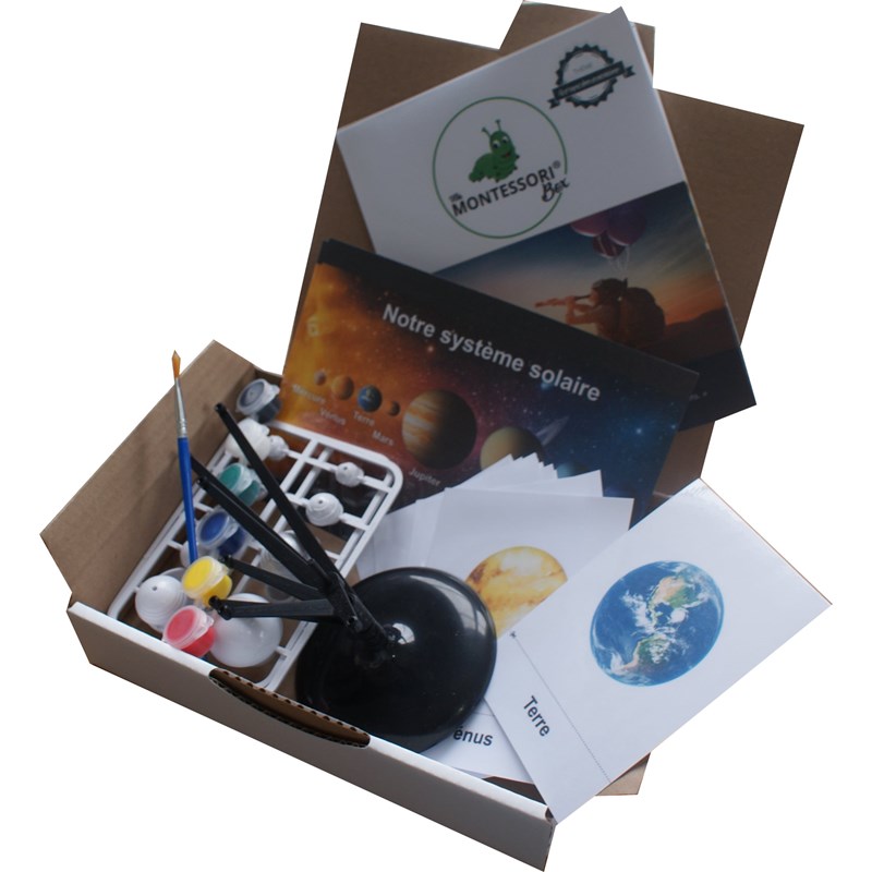 Ma montessori Box - Mamontessoribox système solaire