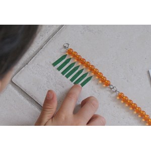 Mamontessoribox chaîne de 1000 perles