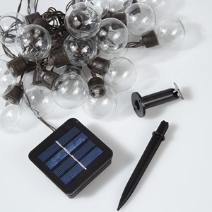 Guirlande lumineuse solaire 20 ampoul...