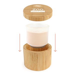 Mineral silk poudre bio beige clair zao