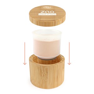 Mineral silk poudre bio beige neutre zao