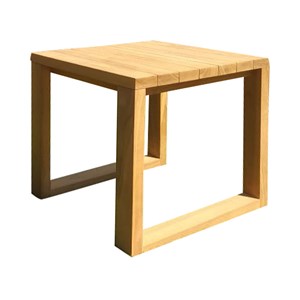 Table basse d'appoint en teck