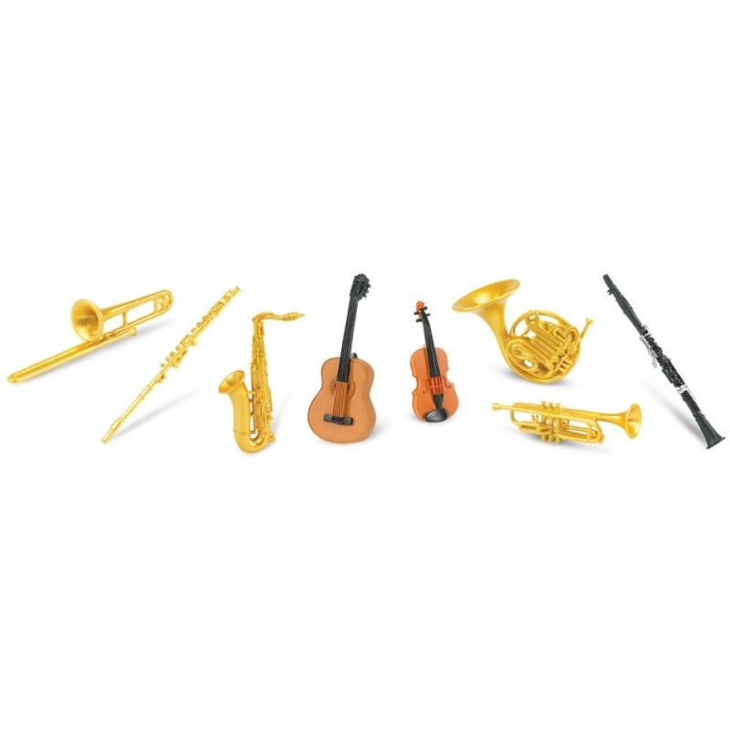 Figurines instruments de musique