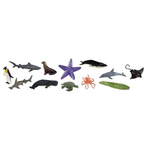 Figurines animaux de l'océan