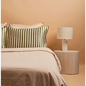 Taie d'oreiller en soie verte 51x76