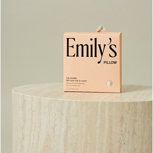 Taie d'oreiller en soie vichy vert 51x76