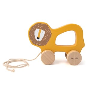 Jouet à tirer en bois - mr. Lion