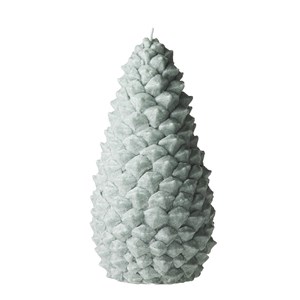 Bougie décorative pomme de pin 45h vert