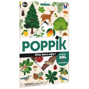 Poster en stickers arbre poppi