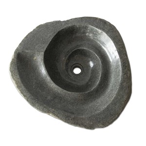 Vasque en pierre de rivière tourbillo 50