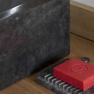 Vasque à poser en marbre noir,  kiara