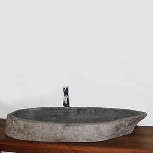 Vasque en pierre de rivière eden-roc xxl