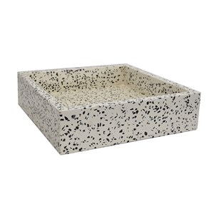 Vasque en terrazzo crème arlecchino