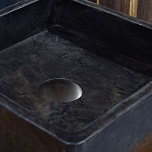 Vasque en marbre noir kalio mini