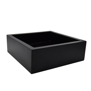 Vasque effet béton noir arlecchino mini