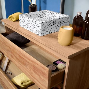 Vasque terrazzo crème arlecchino mini