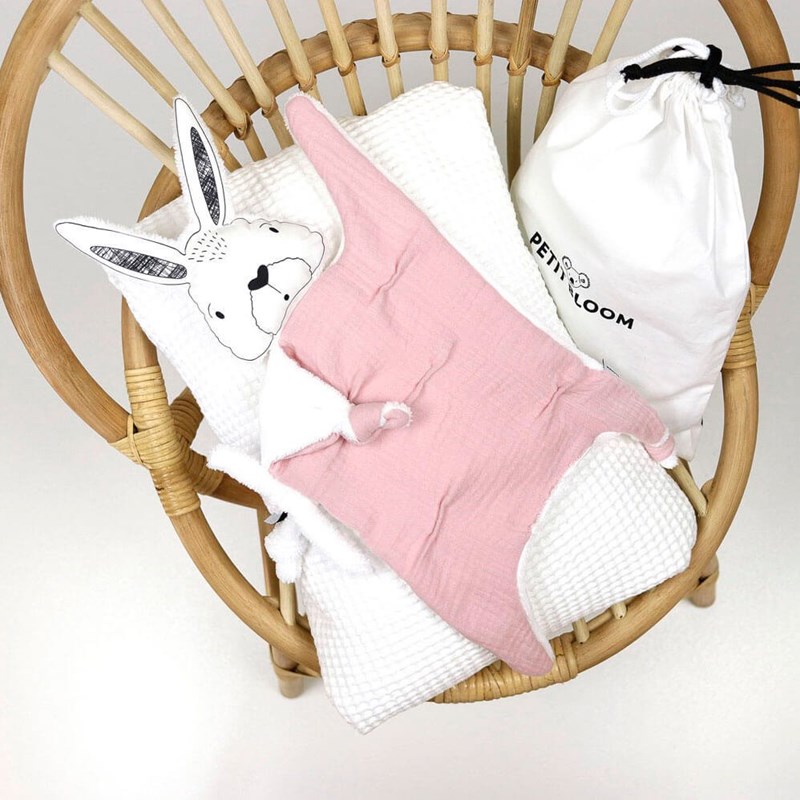 Doudou lange lapin pétale (Petit Bloom) - Image 1