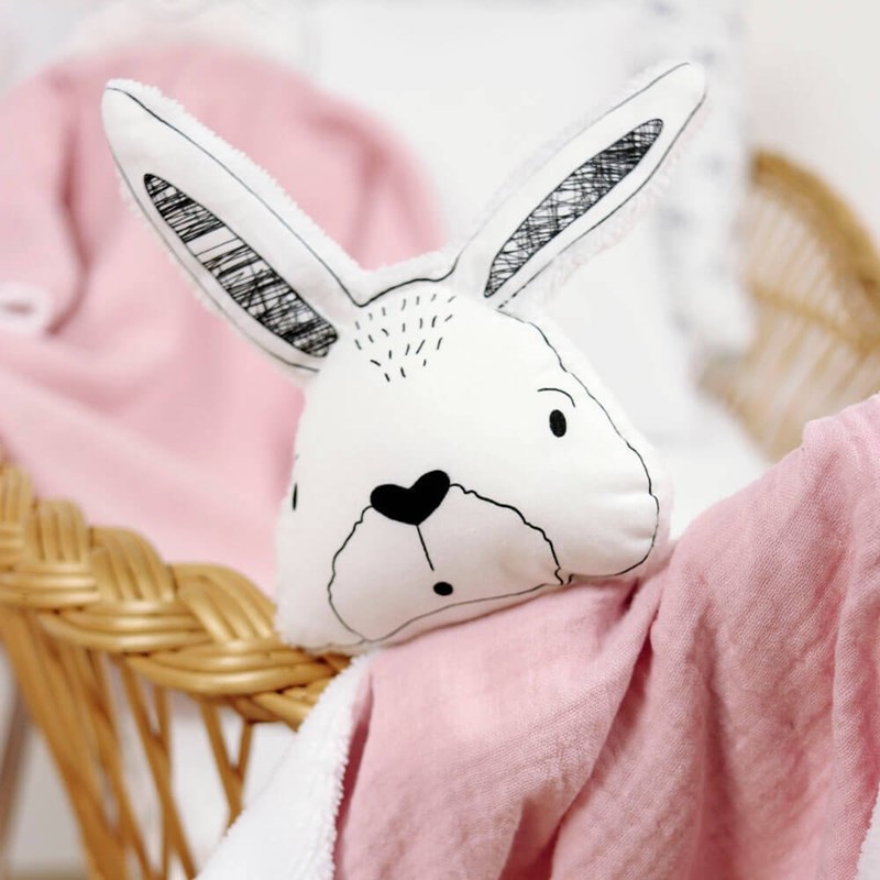 Doudou lange lapin pétale (Petit Bloom) - Image 2