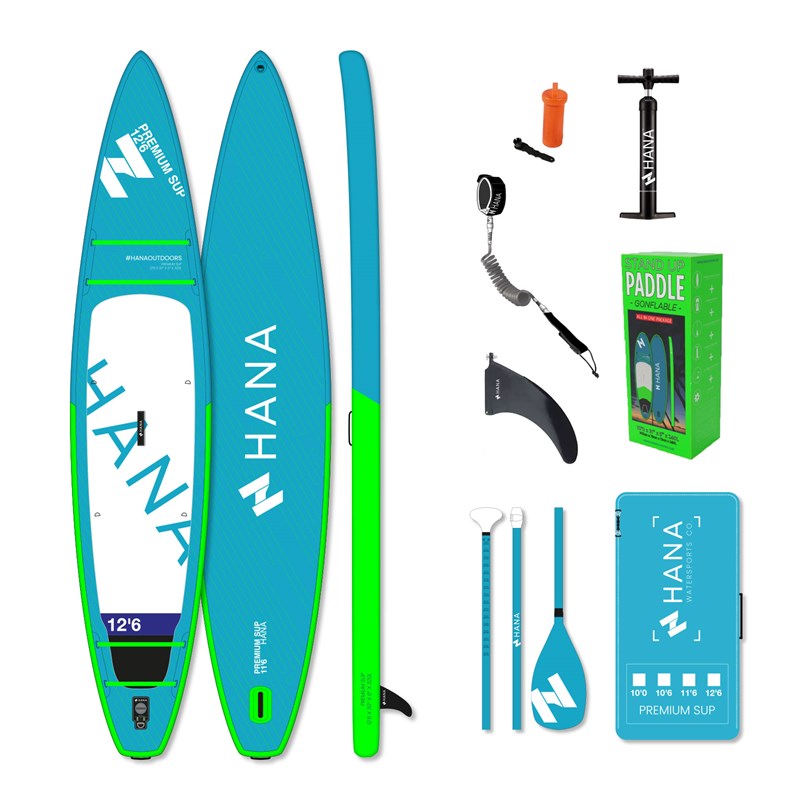 Pack paddle gonflable 12'6 premium