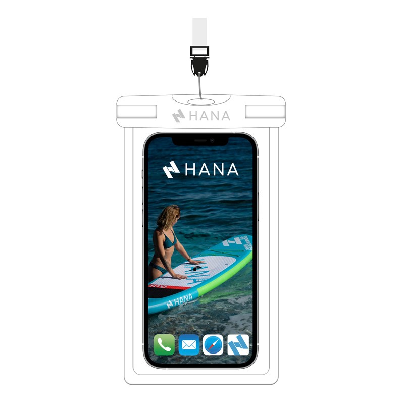 Hana Outdoors - Etui de protection de téléphone blanc