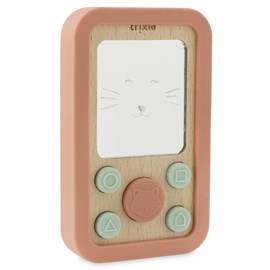 Téléphone silicone bois - mrs. Cat