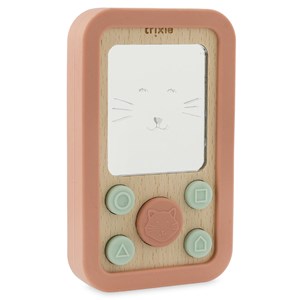 Téléphone silicone bois - mrs. Cat