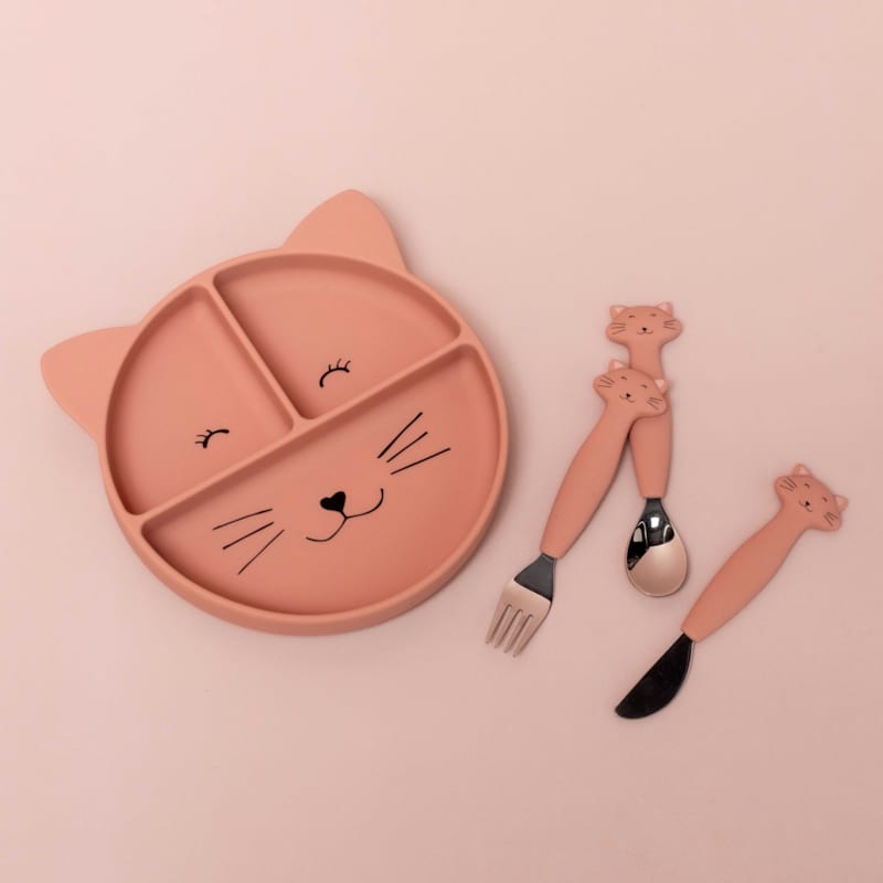 3 couverts en silicone - mrs. Cat (Trixie) - Image 3