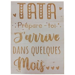 Carte tata prépare-toi, j'arrive...