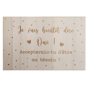 Carte demande - ma témoin