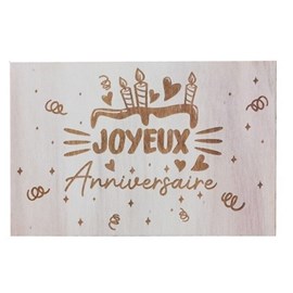 Carte joyeux anniversaire gâteau