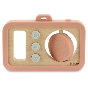 Appareil photo silicone bois - cat