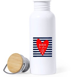 Gourde maman la plus cool - cœur