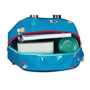Sac à dos en route