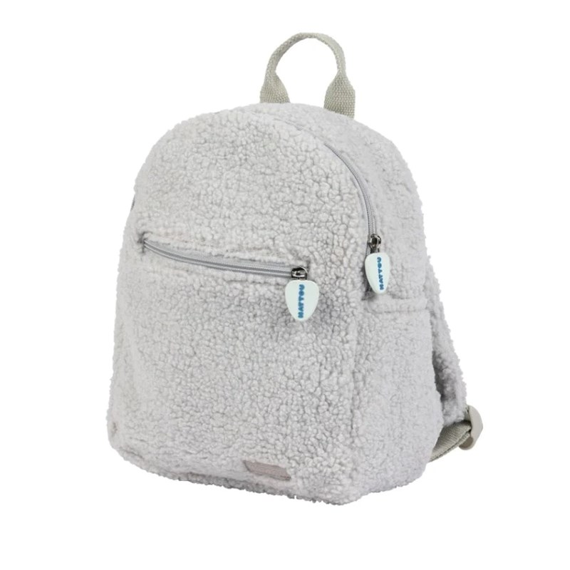 Nattou - Sac à dos teddy gris