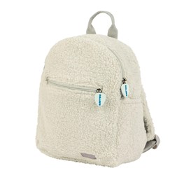 Sac à dos teddy écru