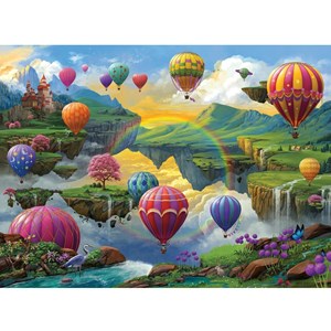 Puzzle vallée des montgolfières 500 pi