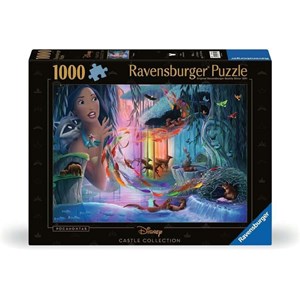 Puzzle pocahontas châteaux disney 1000