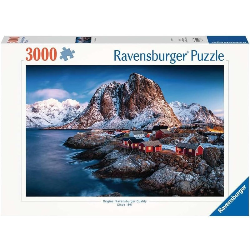 Puzzle hamnoy iles lofoten 3000 pcs