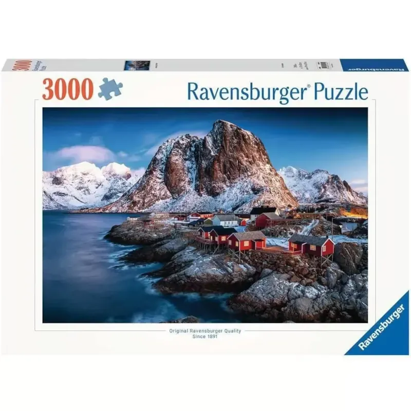 Puzzle hamnoy iles lofoten 3000 pcs