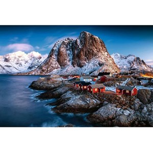 Puzzle hamnoy iles lofoten 3000 pcs