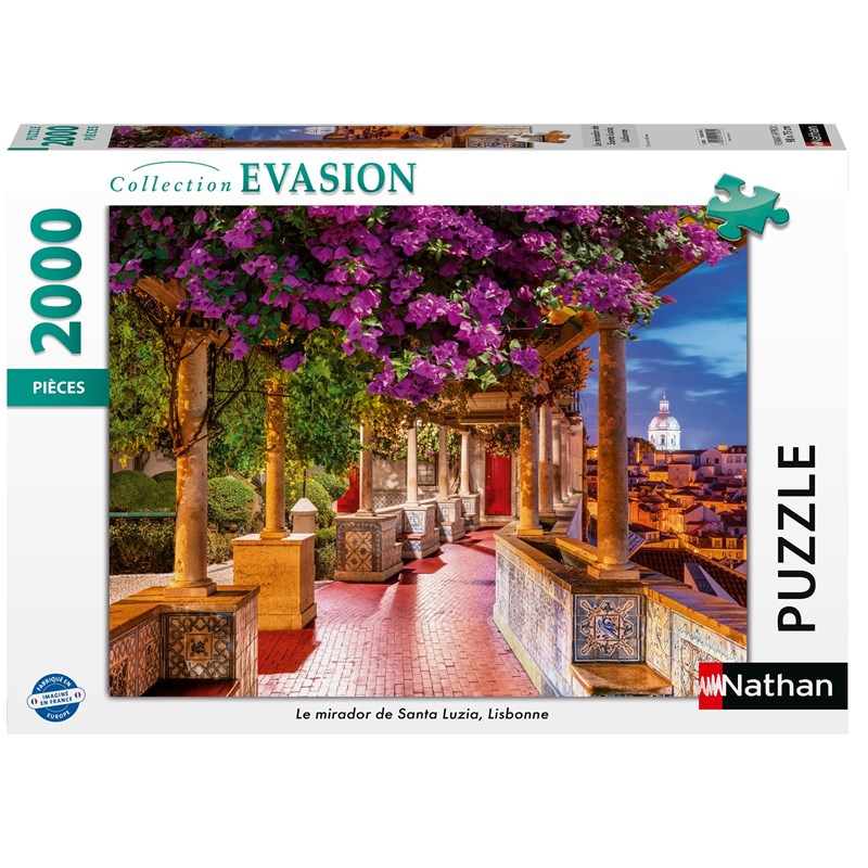 Puzzle le mirador de santa luzia 2000 pc
