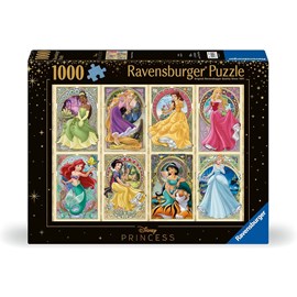 Puzzle disney princesses art 1000 pièce
