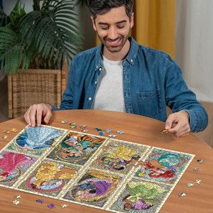 Puzzle disney princesses art 1000 pièce