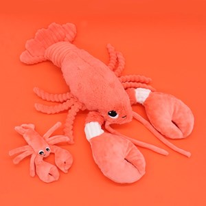 Peluche homard maman et son bébé corai