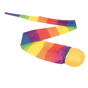 Balle comète arc-en-ciel