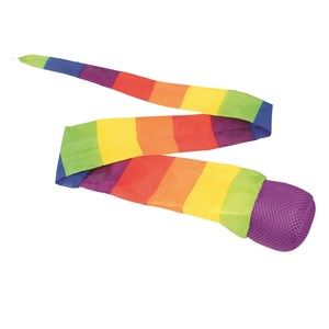 Balle comète arc-en-ciel